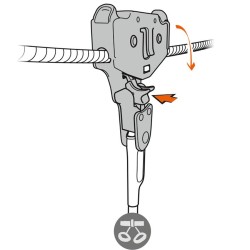 PETZL TRAC CLUB | POLEA PARA RECORRIDOS