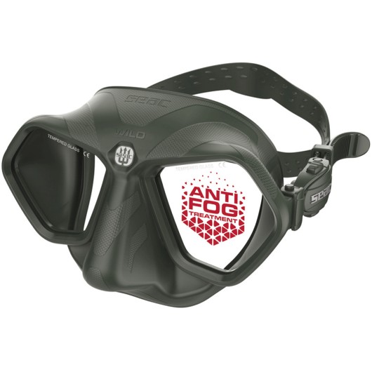 SEAC SUB MÁSCARA WILD ANTIFOG / VERDE MILITAR