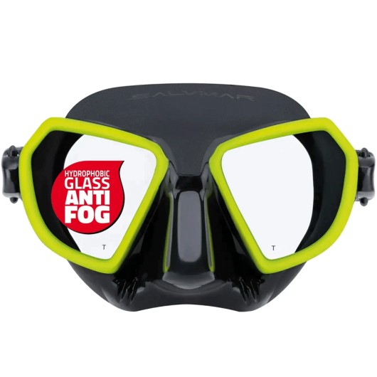 SALVIMAR NOAH ANTIFOG BLACK / ACID GREEN