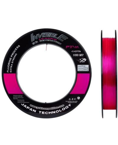 YUKI NYLON INVISIBLE PINK 100MT