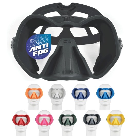 C4 SKYLINE ANTIFOG | GAFA APNEA | GAFA PESCA SUBMARINA