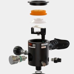 SMACO S300 0.5L CON ADAPTADOR PARA CARGA | MINI SCUBA TANK | YELLOW