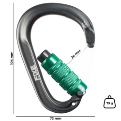 FIXE DUC 3LOCK HMS | MOSQUETÓN TIPO HSM