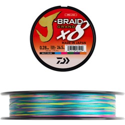 DAIWA  J BRAID GRAND X8 150M MULTICOLOR