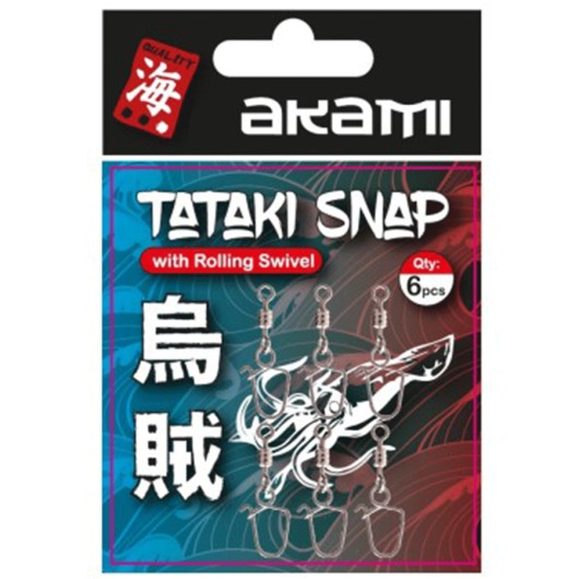 AKAMI TATAKI SNAP WITH ROLLING SWIVEL