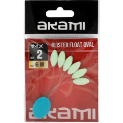 AKAMI BLISTER FLOAT OVAL 6.0 X 13