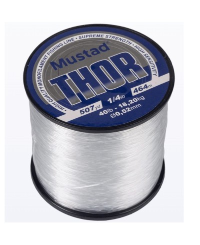 MUSTAD THOR MONOFILAMENT TRANSPARENTE