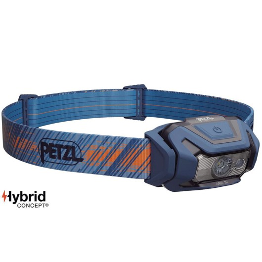 PETZL ARIA 1R RGB | BLUE| 475 LUMENS | LINTERNA FRONTAL
