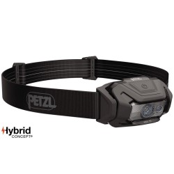 PETZL ARIA 1R RGB | BLACK| 475 LUMENS | LINTERNA FRONTAL