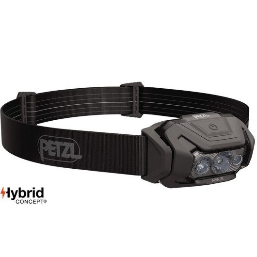 PETZL ARIA 2R RGB | 625 LUMENS | BLACK | LINTERNA FRONTAL