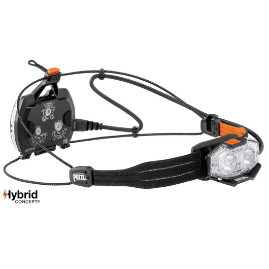 PETZL NAO LT | ORANGE | 600 LUMEN | LINTERNA FRONTAL