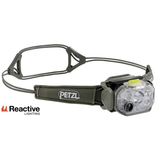 PETZL SWIFT RL | JUNGLE GREEN | 1200 LUMENS | LINTERNA FRONTAL