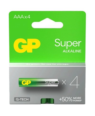 GP BATTERIES LR03 AAA | SUPER ALCALINA