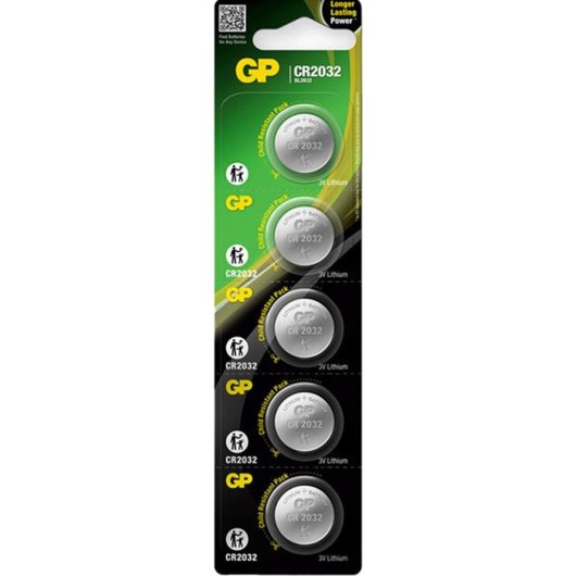 GP BATTERIES CR 2032 | SUPER ALCALINA | UNIDAD.